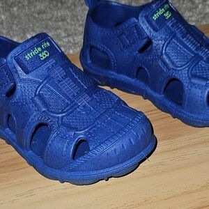 Stride Rite Blue Sporty Sandals